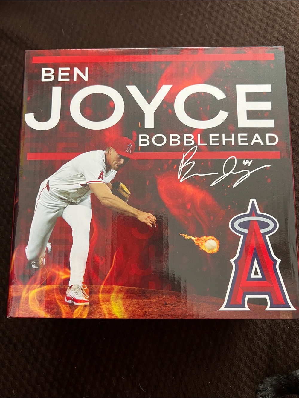 Ben Joyce Bobblehead - Los Angeles Angels - Red/White